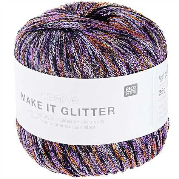 Rico Design Creative Make it glitter 003 Blomster