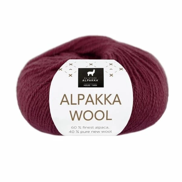 Du Store Alpakka Wool 574 Bordeaux