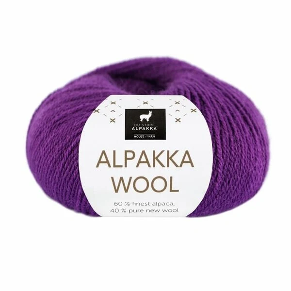 Du Store Alpakka Wool 573 Purpur