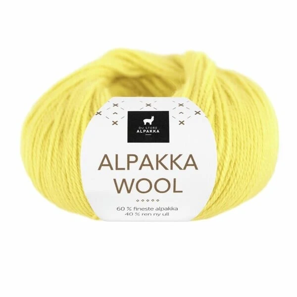 Du Store Alpakka Wool 558 Gul