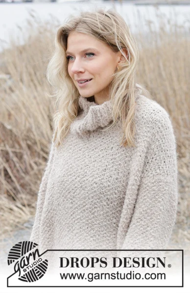 243-24 Outdoor Escape Sweater by DROPS Design