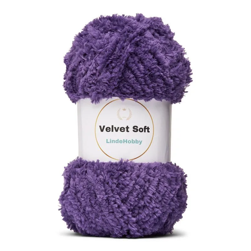 LindeHobby Velvet Soft 34 Lilla