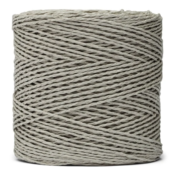 LindeHobby Twisted Paper Yarn 09 Grå
