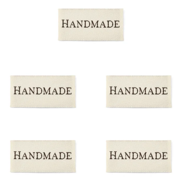 LindeHobby Handmade Label, Bred Lucy Rose