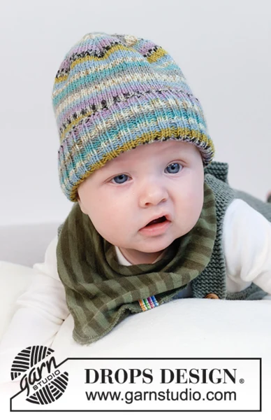 45-18 Thief of Hearts Hat by DROPS Design
