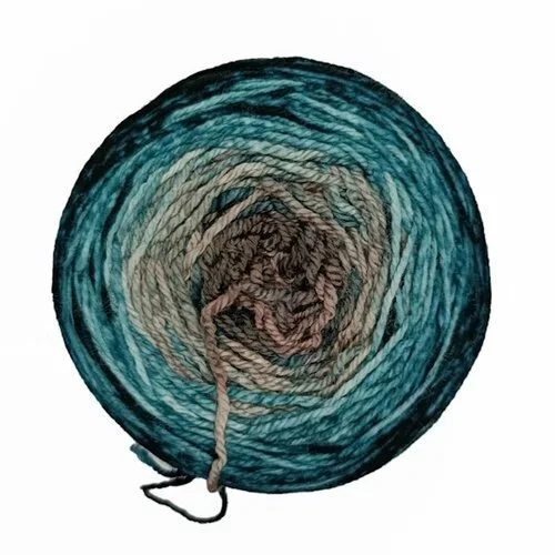 Malabrigo Sock Metamorphosis → 319 Moraine Lake