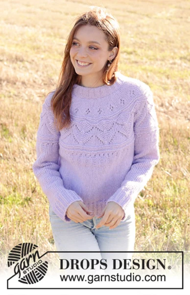 250-35 Lavender Harvest by DROPS Design