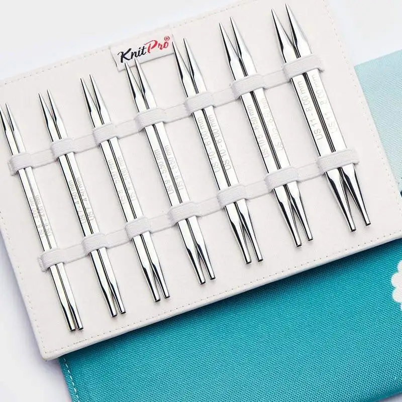KnitPro Nova Cubics Udskiftelige Rundpindesæt Deluxe
