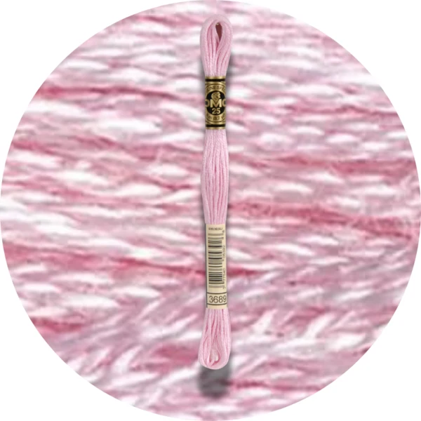 DMC Mouliné Spécial 25 Broderigarn 3689
