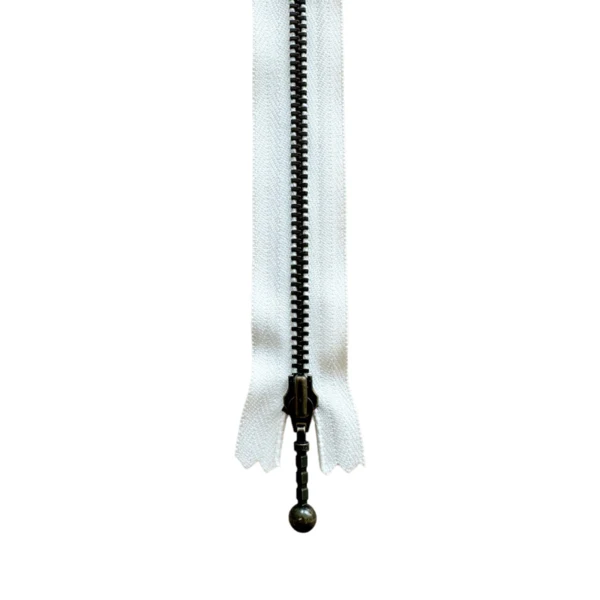 YKK Fast Lynlås Antik Messing 4 mm 15 cm 841