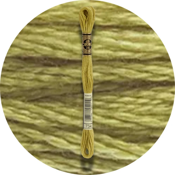Mouliné Spécial 25 Grøn 0734