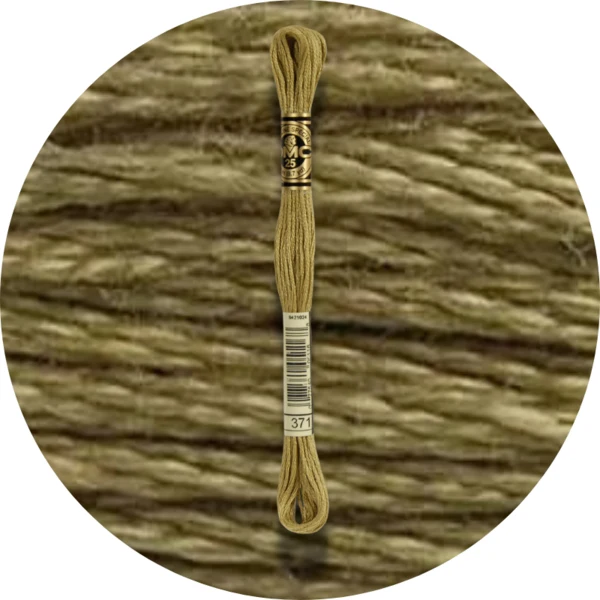 Mouliné Spécial 25 Grøn 0371