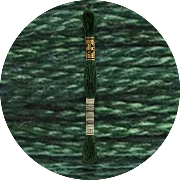 Mouliné Spécial 25 Grøn 0319