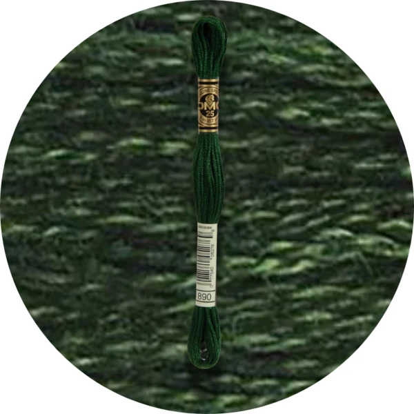 Mouliné Spécial 25 Grøn 0890