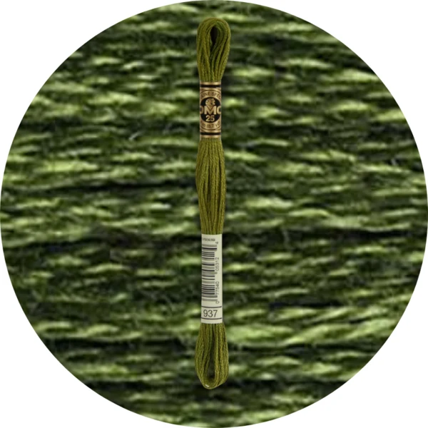 Mouliné Spécial 25 Grøn 0937
