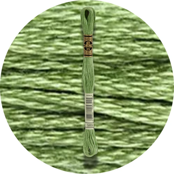 Mouliné Spécial 25 Grøn 0989