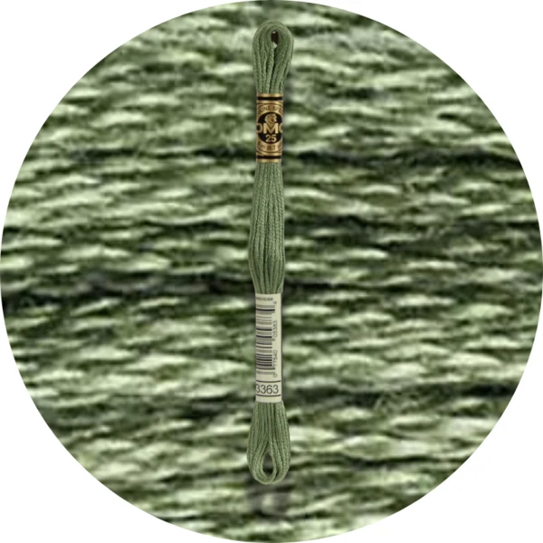 Mouliné Spécial 25 Grøn 3363