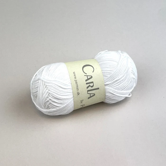 Permin Carla 01 Hvid