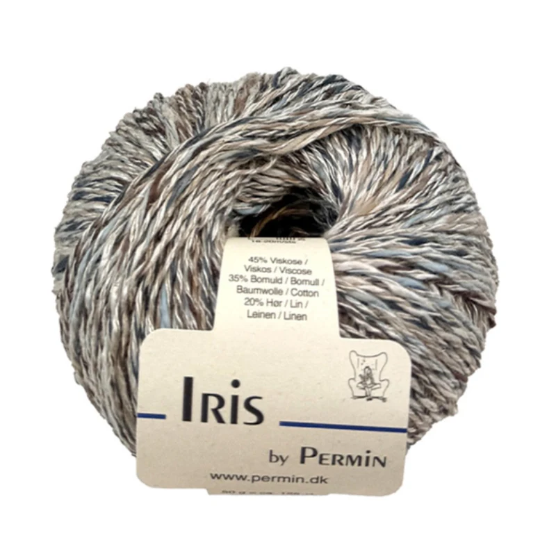Permin Iris 20 Blå/beige toner