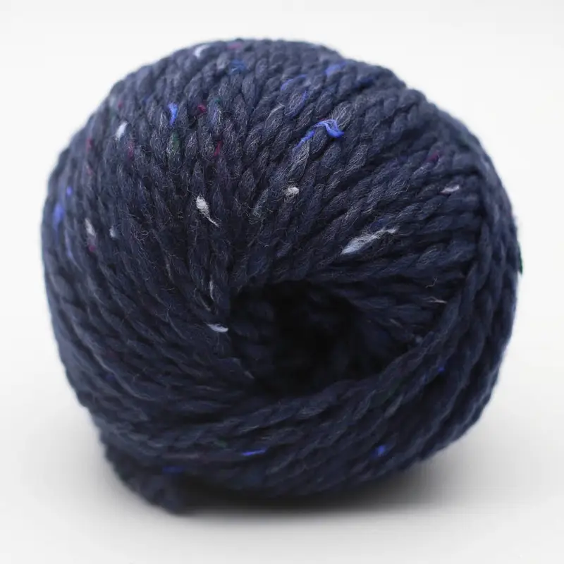 Hamelton Tweed 2 GOTS 01 Marineblå