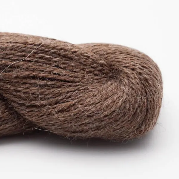 BC Garn Babyalpaca 10/2 RAS 107 Brun Heather RAS