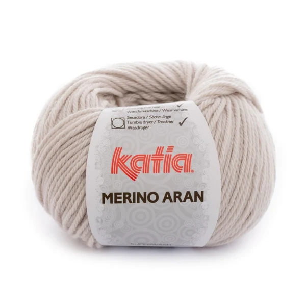 Katia Merino Aran 011 Meget lys beige