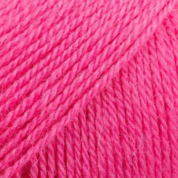 DROPS Flora 28 Magenta (Uni Colour)