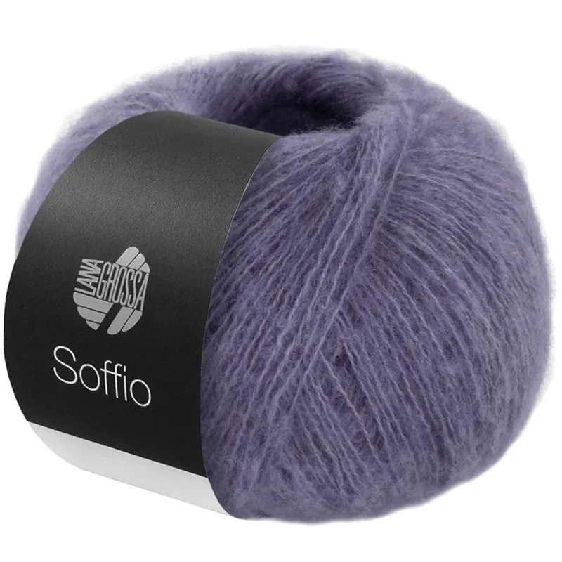 Lana Grossa Soffio 34 Blåviolet
