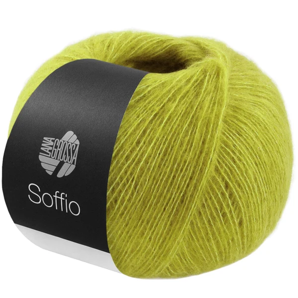 Lana Grossa Soffio 36 Lys oliven