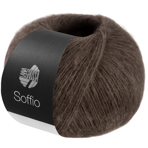 Lana Grossa Soffio 42 Gråbrun