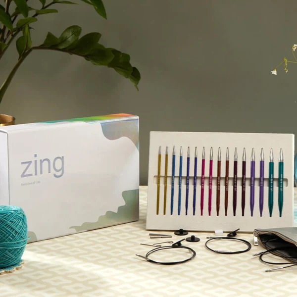 KnitPro ZING Udskiftelige Rundpindesæt Melodies of Life