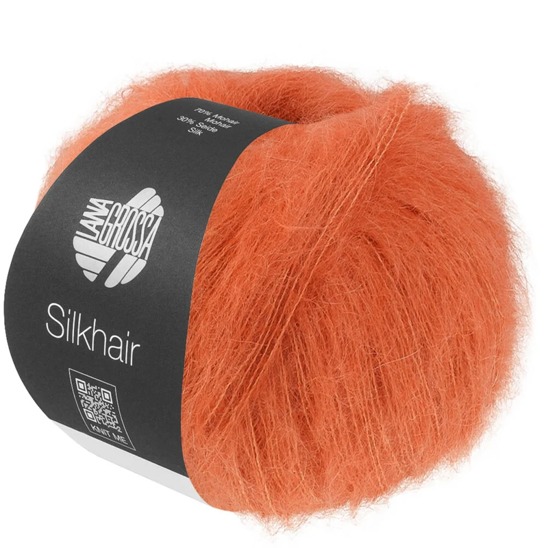 Lana Grossa Silkhair 228 Lakseorange
