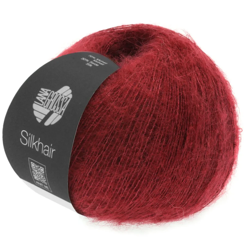 Lana Grossa Silkhair 113 Bordeaux