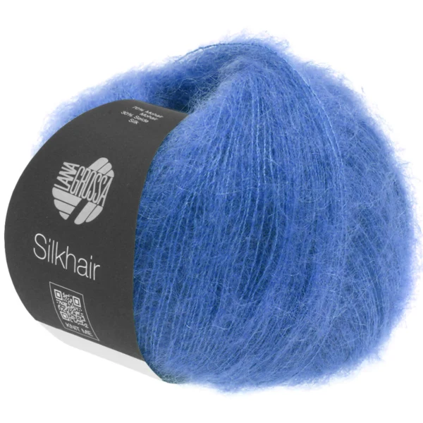 Lana Grossa Silkhair 133 Ensianblå