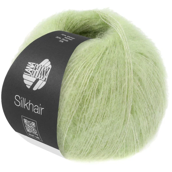 Lana Grossa Silkhair 211 Bleg grøn