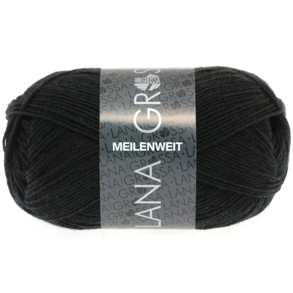 Lana Grossa Meilenweit 50 1106 Sort