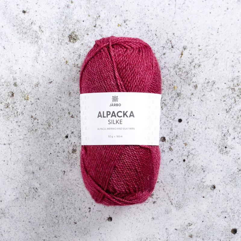Järbo Alpacka Silke 26 Red winery