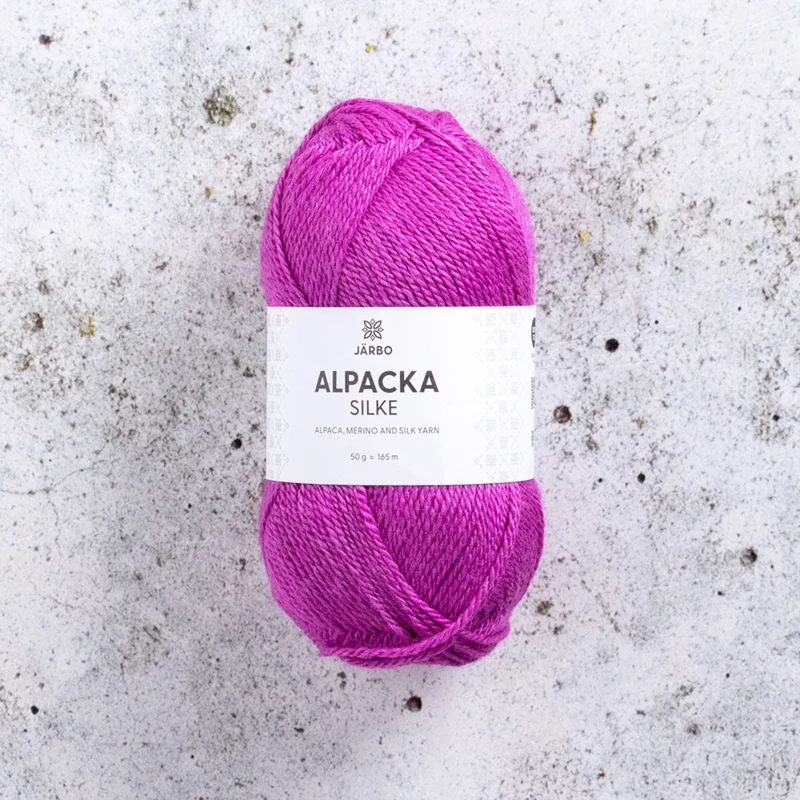 Järbo Alpacka Silke 25 Pink fever