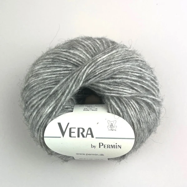 Permin Vera 19 Lys grå