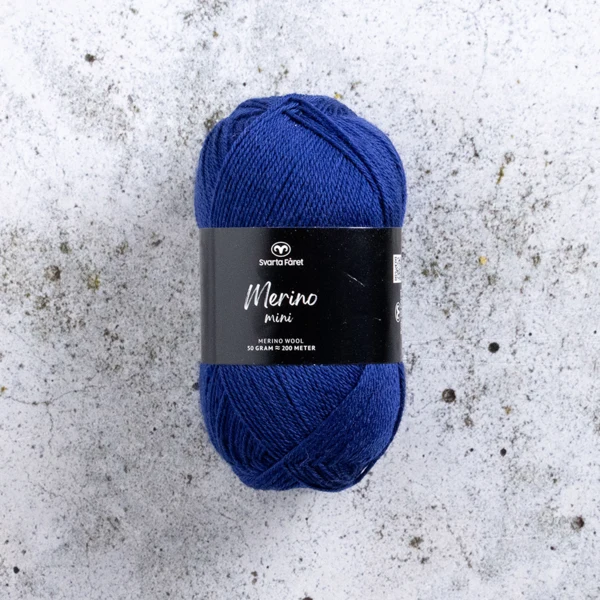 Svarta Fåret Merino 32 Midnat mærke