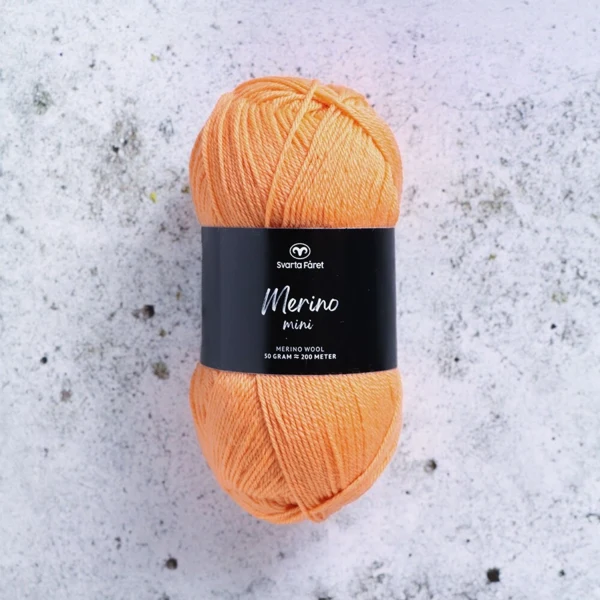 Svarta Fåret Merino Mini 14 Cantaloupemelon