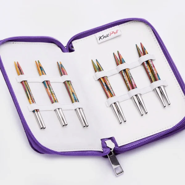KnitPro Symfonie Special Udskiftelige Rundpindesæt, Deluxe, 10 cm