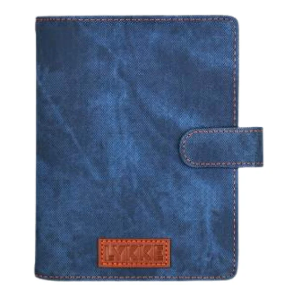LYKKE Strømpepindesæt Indigo, Azurblå, 15 cm (2.00-3.75 mm)