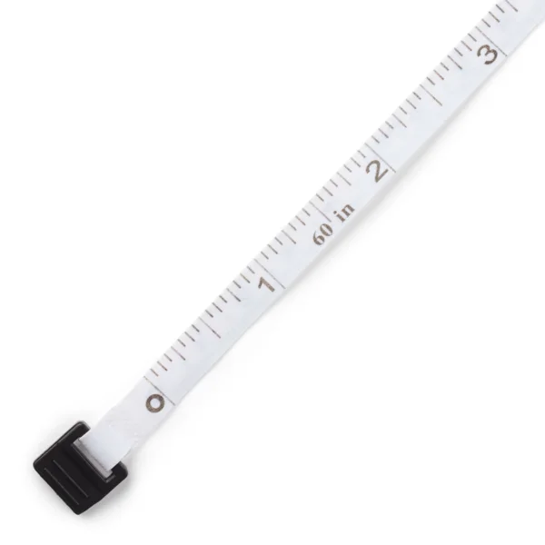 LindeHobby Udtrækkeligt Målebånd, 150 cm, Sort