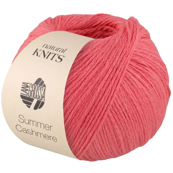 Lana Grossa Summer Cashmere 04 Lakserød