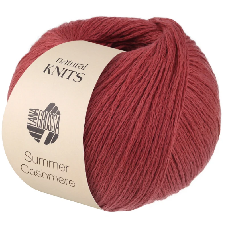 Lana Grossa Summer Cashmere 25 Orientrød
