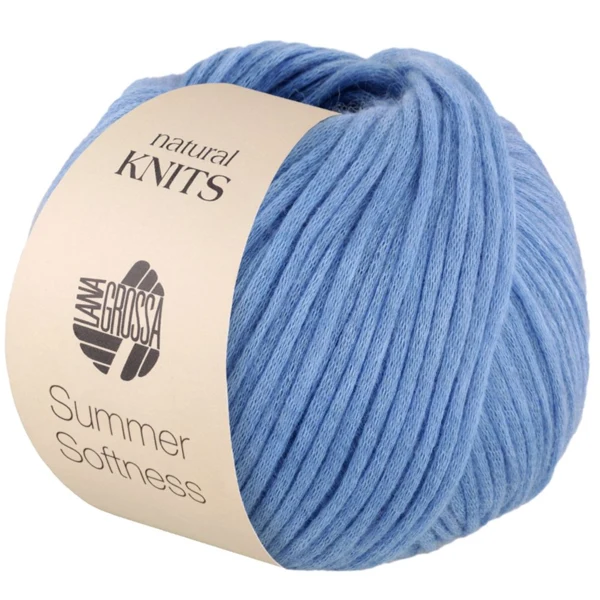 Lana Grossa Summer Softness 16 Denimblå