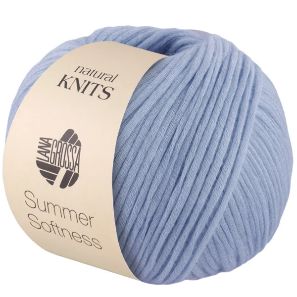 Lana Grossa Summer Softness 30 Lyseblå