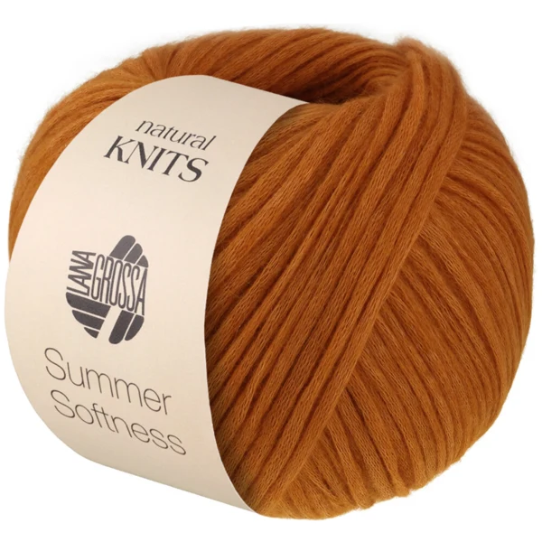 Lana Grossa Summer Softness 22 Brunorange