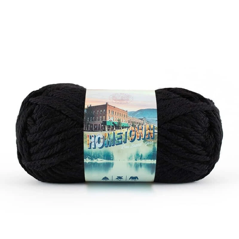 Lion Brand Hometown 135-153I South Dakota Black